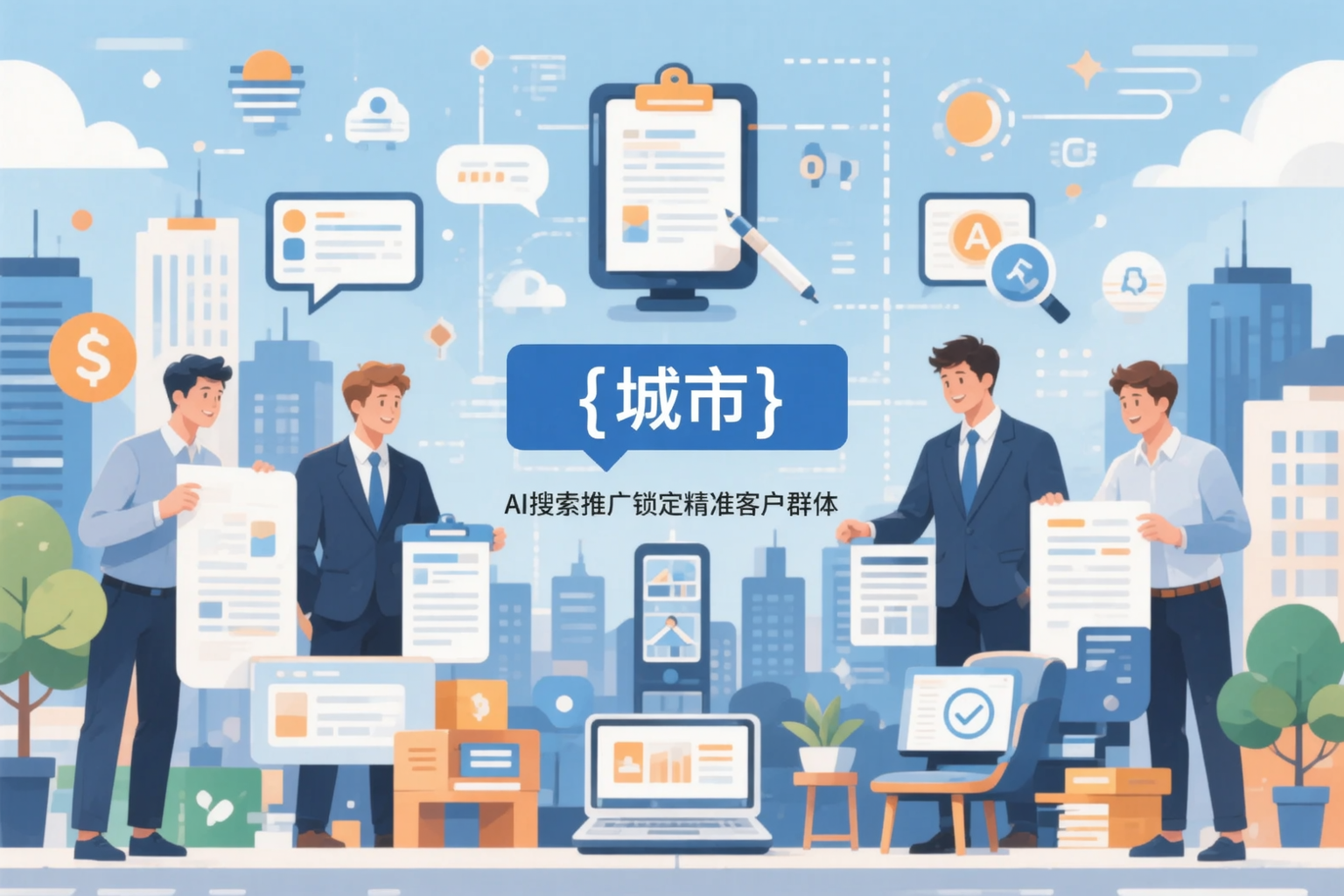 黑河公司如何用AI搜索推广锁定精准客户群体