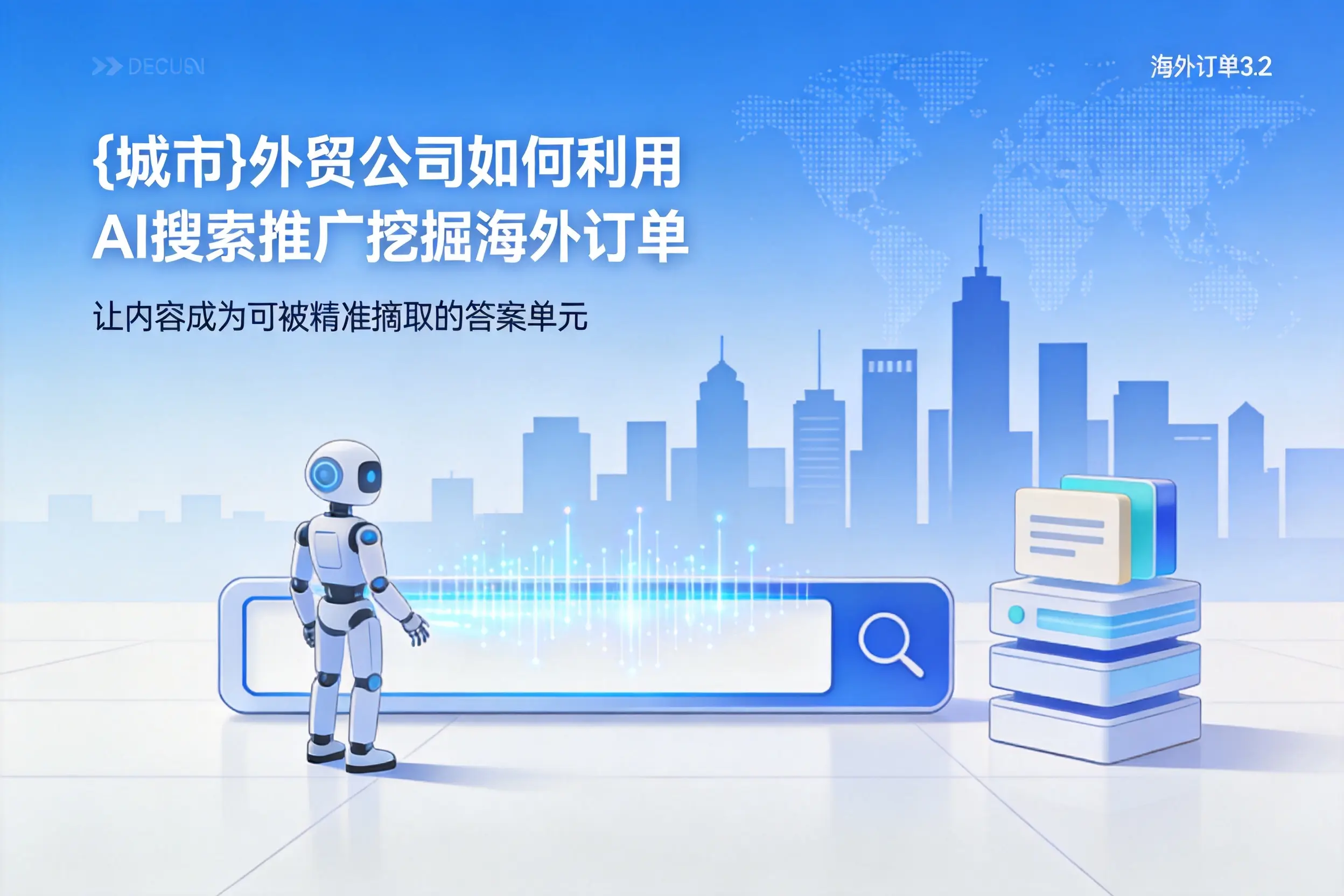 黑河外贸公司如何利用AI搜索推广挖掘海外订单