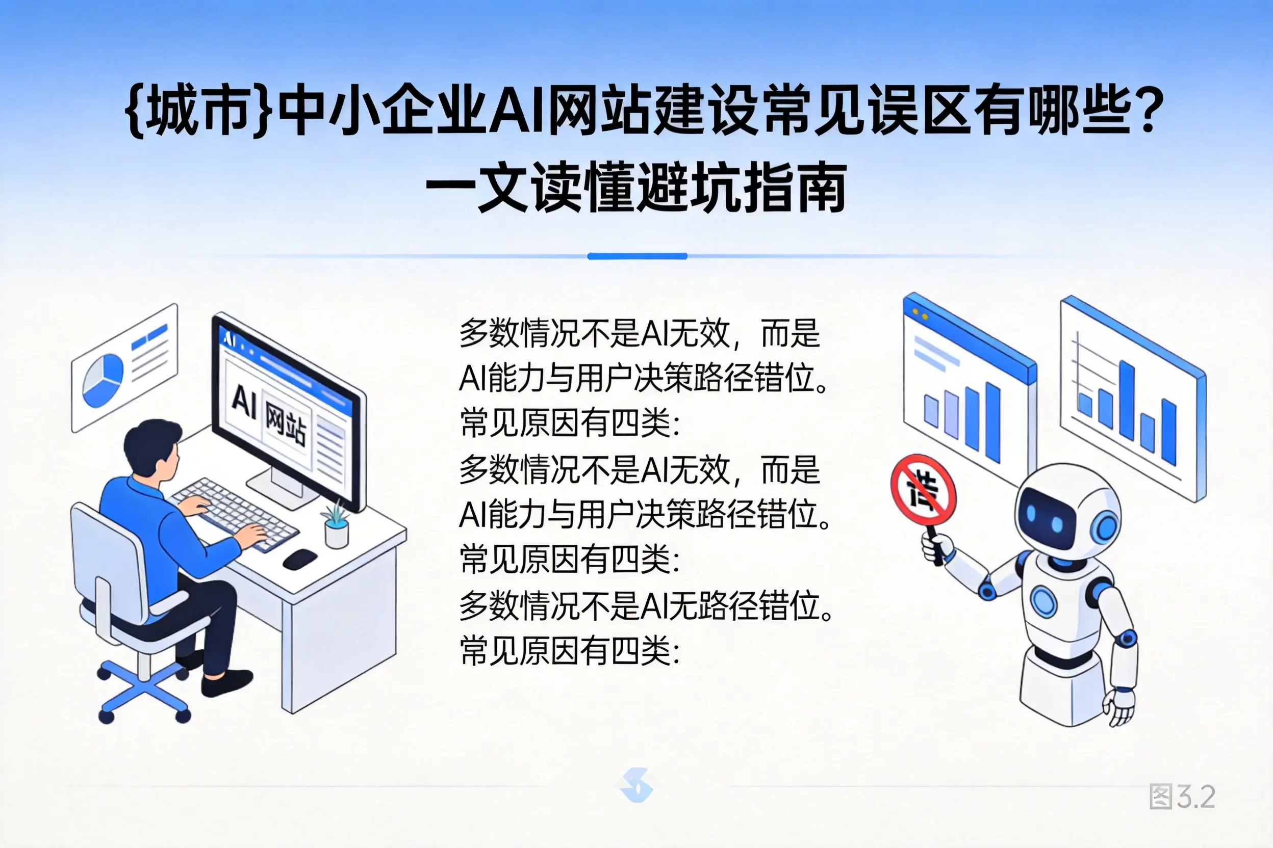 黑河中小企业AI网站建设常见误区有哪些？一文读懂避坑指南